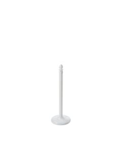 White Plastic Stanchion (Non-Weighted)