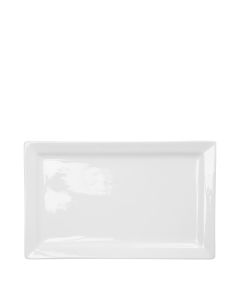 White Rectangle Plate 17" x 11"