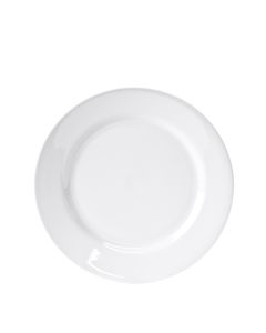 White Rim Dinner Plate 10.5" 