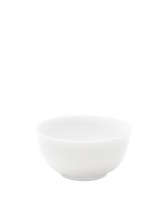White Rim Footed Bowl 4.5" 9 oz