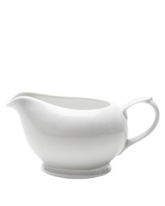 White Rim Sauce Boat 16 oz