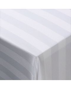 White Satin Stripe