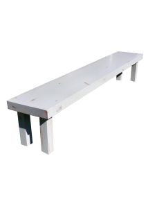 White Sonoma Bench, 16" x 96" x 18" High