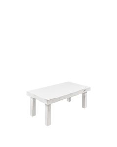 White Sonoma Table 4' x 2' x 18