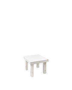 White Sonoma Table 2' x 2' x 18