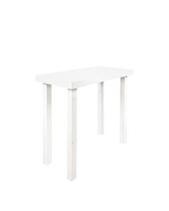 White Sonoma Table 4' x 2' x 42