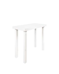 White Sonoma Bar Table