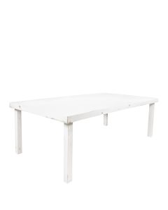 White Sonoma Table 8' x 4' x 30