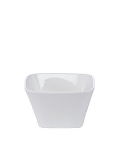 White Square Bowl 4" 9 oz