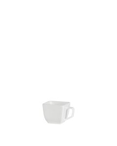 White Square Cup 4 oz