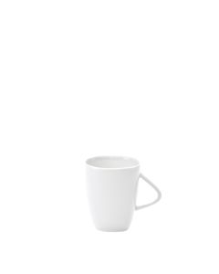 White Triangle Mug 12 oz