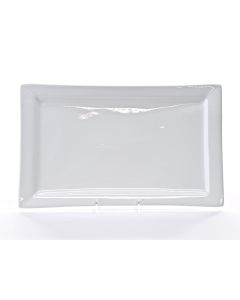 White Rectangular Platter 17" x 11"