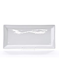White Rectangular Platter 7" x 15" 