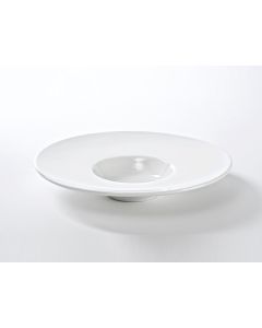 White Saturn Bowl 9"