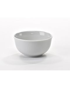 White Rim Footed Bowl 4.5" 9 oz