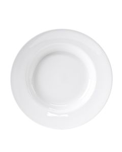 White Rim Pasta Bowl 12" 14 oz
