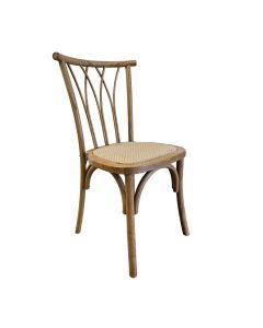 Willow Natural Chair with Rattan Seat