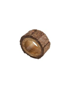 Wood Bark Napkin Ring