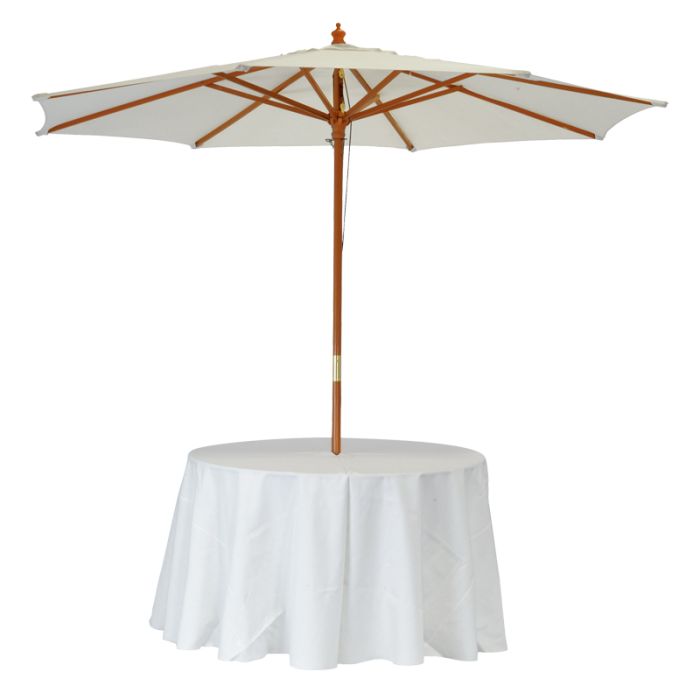 14' patio umbrella Tuuci 10' x 14' Ocean Master Max Cantilever Umbrella - Powder Coated