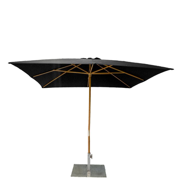 Rent the Market Umbrella 10â€™ Black CORT Party Rental