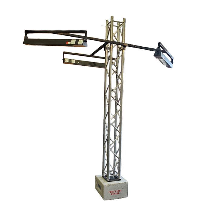 Rent the Heater Tree, 3 Radiant Heaters CORT Party Rental