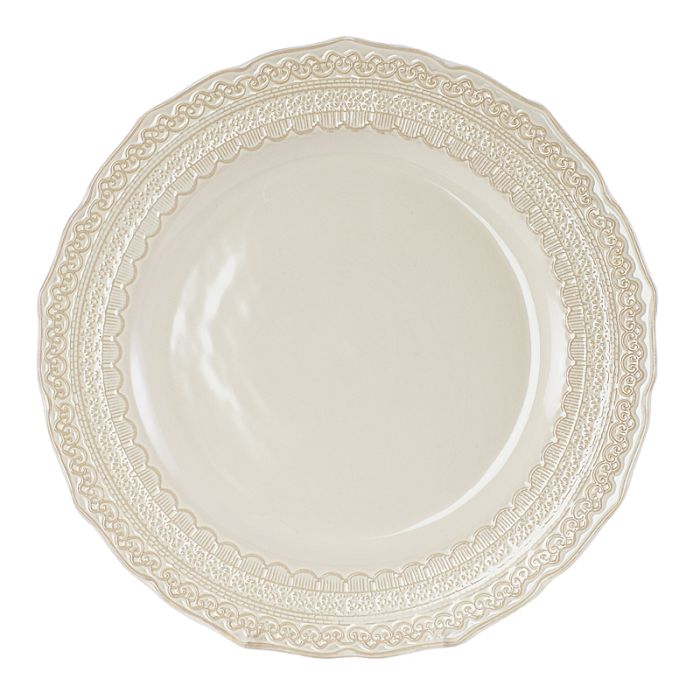 Rent the Isabella Lace Service or Charger Plate 12.5