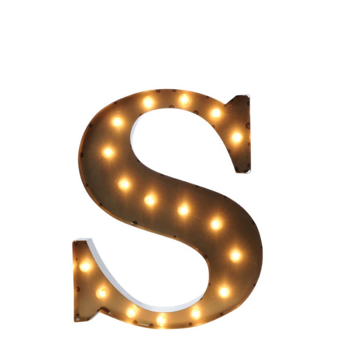 Rent the Marquee Letter S CORT Party Rental