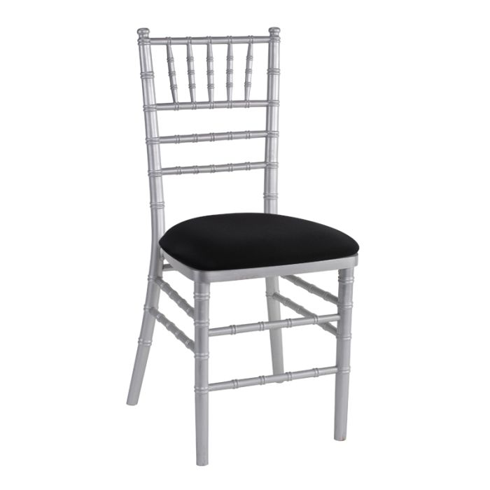 Silver chiavari chairs rental online