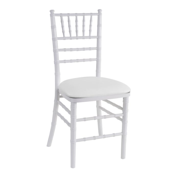 Rent the White Chiavari Chair White Cushion Standard CORT Party