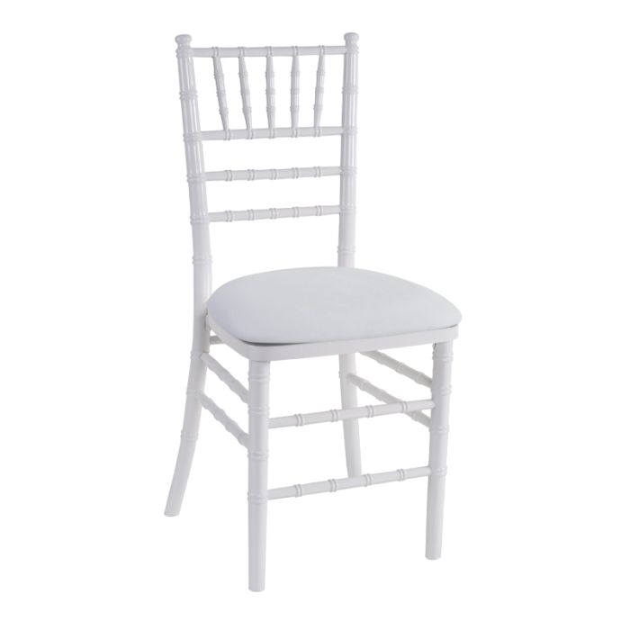 White store suede chair