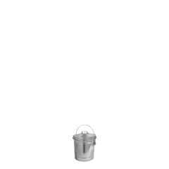Hot Ash Pail / Bucket 6 Gal with Lid 