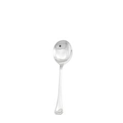 Silver Silhouette Soup Spoon