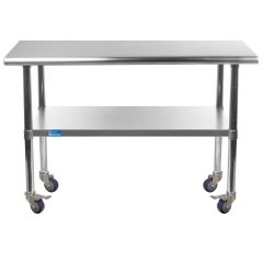Stainless Steel Prep / Work Table 30" x 48" 