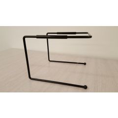 Tray Stand Black with Sleeves 9" Long x 8" Wide x 7" High