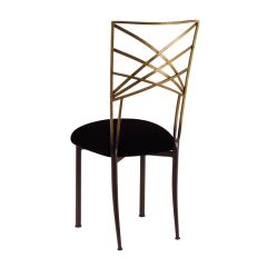 Two Tone Chameleon with Black Stretch Knit Cushion