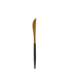 Uptown Black Gold Dinner Knife