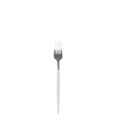 Uptown White Silver Salad Fork