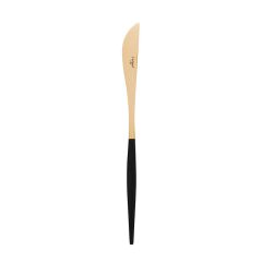 Uptown Black Gold Dinner Knife