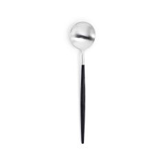 Uptown Black Silver Teaspoon