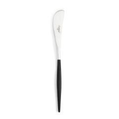 Uptown Black Silver Butter Knife