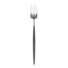 Uptown Black Silver Dinner Fork