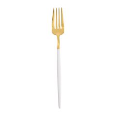 Uptown White Gold Salad Fork