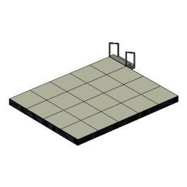 Rent the Outdoor Stage 16' x 20' x 1' High | CORT Party Rental