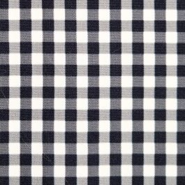 Navy Gingham 90" x 156" Rectangle Linen