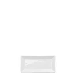 Rent the White Rectangular Plate 9.5" x 4.75" | CORT Party Rental