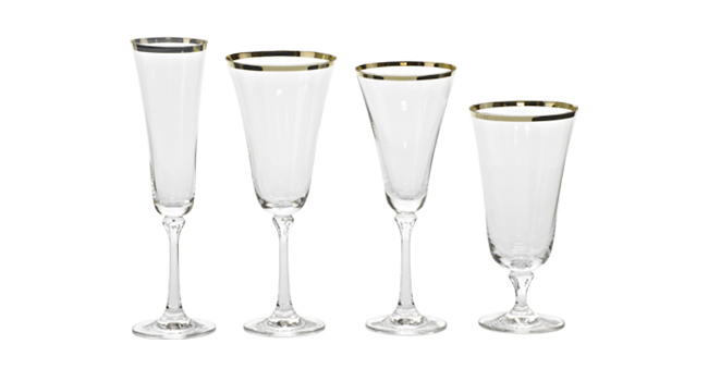 Glassware  CORT Party Rental