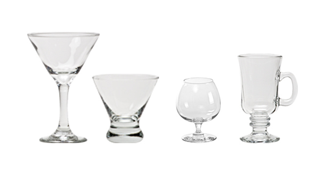 Glassware  CORT Party Rental